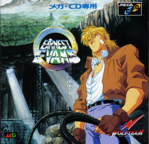 Earnest Evans (Japan) Sega CD Game Cover